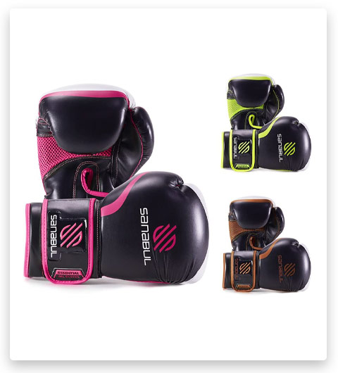 Sanabul Essential Gel Boxing Kickboxing Training Gloves