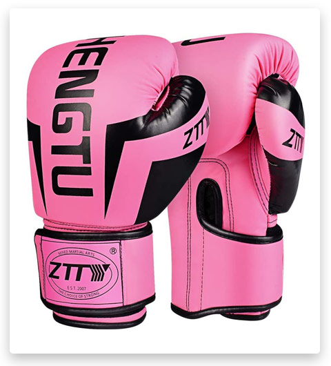ZTTY Boxing Gloves Kickboxing Muay Thai