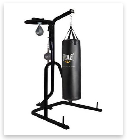 Three-Station Punching Bag Stand Everlast