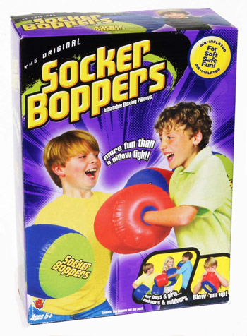 socker boppers inflatable boxing pillows