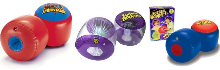 socker boppers inflatable boxing pillows