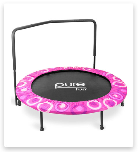 Pure Fun 9008SJ Trampoline Handrail Super Jumper Kids