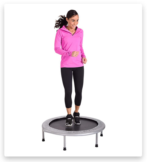 Stamina Folding Trampoline Workouts Included Supports