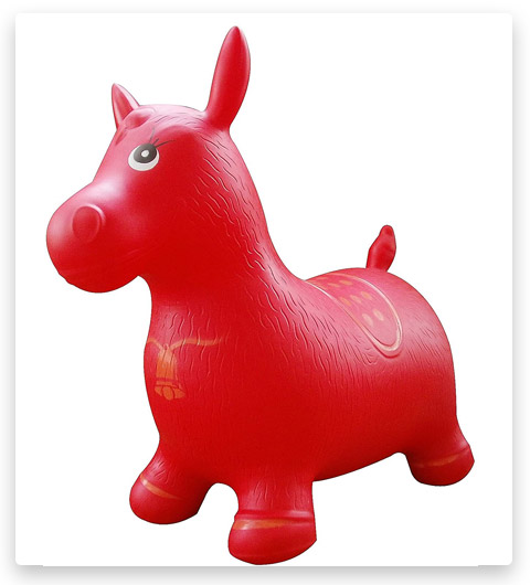 AppleRound Red Horse Hopper