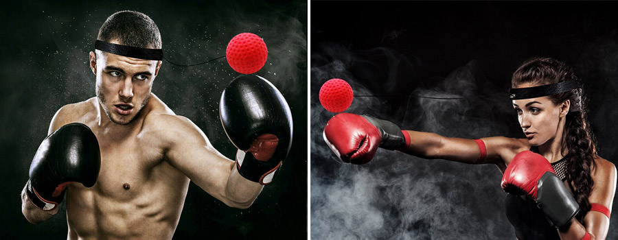 Boxing Reflex Ball Set Exercises