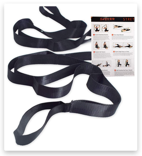SANKUU 12 Loops Yoga Stretch Strap