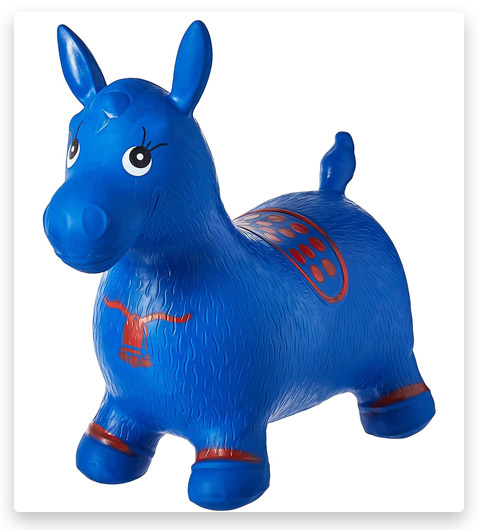 AppleRound Blue Horse Hopper