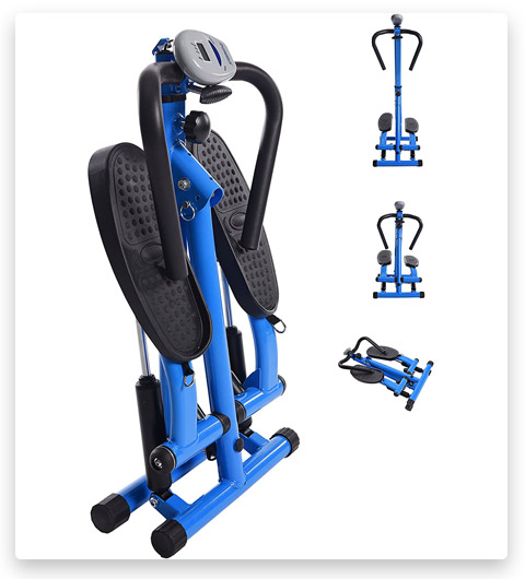 Stamina Space Saving Stepper with Upper Body Cords