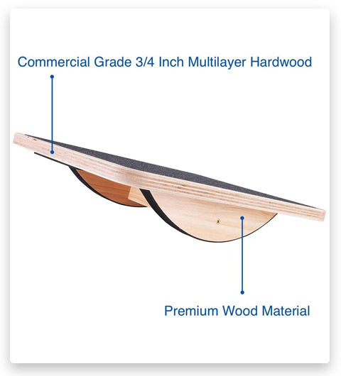 StrongTek Professional Wooden Balance Board