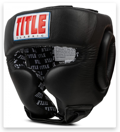 Title Boxing Classic Traditional Training Headgear