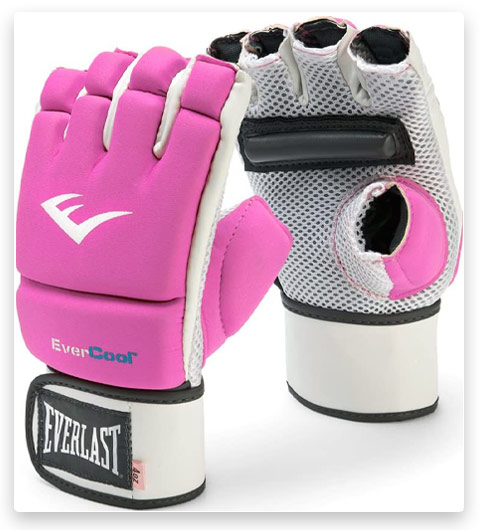 Everlast EverCool Kickboxing Gloves Pink