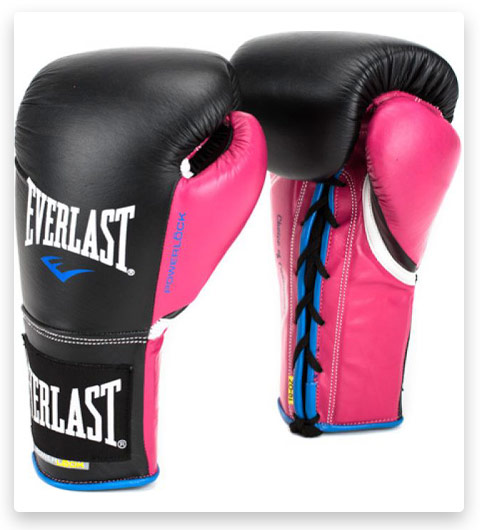 Powerlock Laced Training Gloves Pink