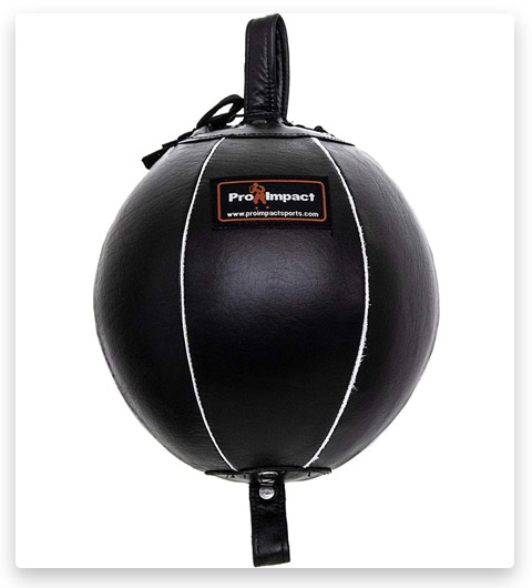 Pro Impact Genuine Leather Double End Boxing Punching Bag