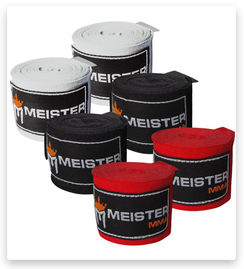 Meister Adult 180" Hand Wraps for Boxing