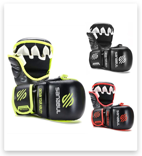 Sanabul Essential MMA Hybrid Sparring Gloves