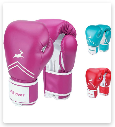 Trideer Pro Grade Boxing Gloves