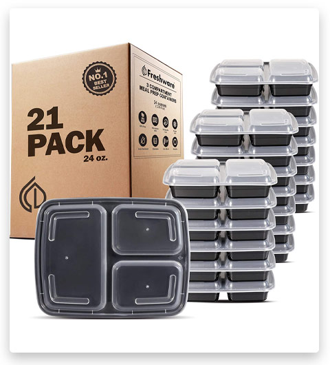 Freshware Meal Prep Containers