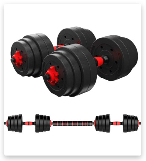 HOMBOM Adjustable Fitness Dumbbells Set