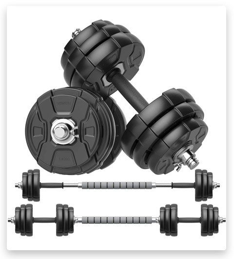 RUNWE Adjustable Dumbbells Barbell