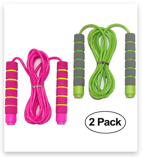 Homello Adjustable Soft Skipping Rope