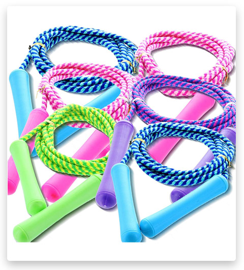 GiftExpress Adjustable Size Colorful Jump Rope