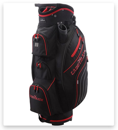 Caddymatic Golf Deluxe 14-Way Cart Bag