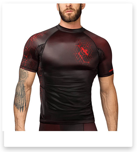 Hayabusa Geo Short Sleeve BJJ Rash Guard