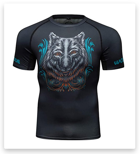 Wolf Code Fightwear Short Sleeve Rash Guard