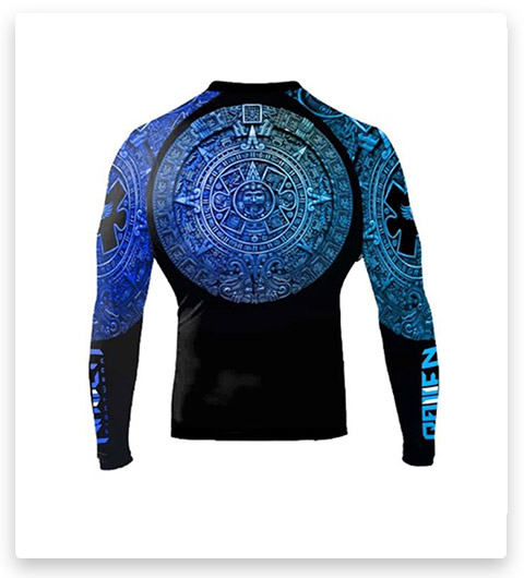 Raven Fightwear Men's Aztec Ranked Rash Guard