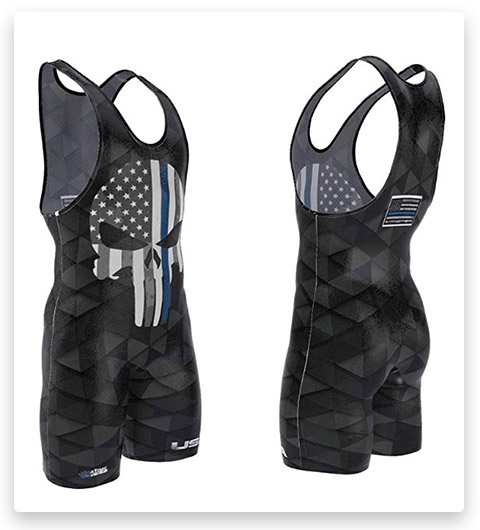 4 Time Wrestling Singlet for Men and Youth