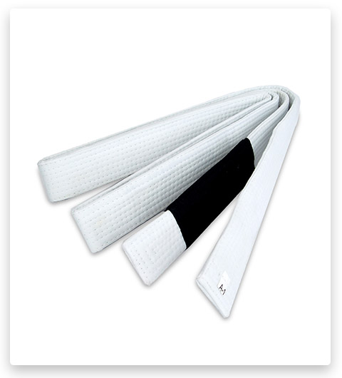 BJJ 1.5"W Brazilian Jiu Jitsu White Belts