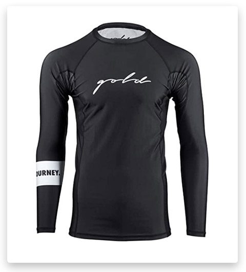 Gold BJJ Foundation Rash Guard