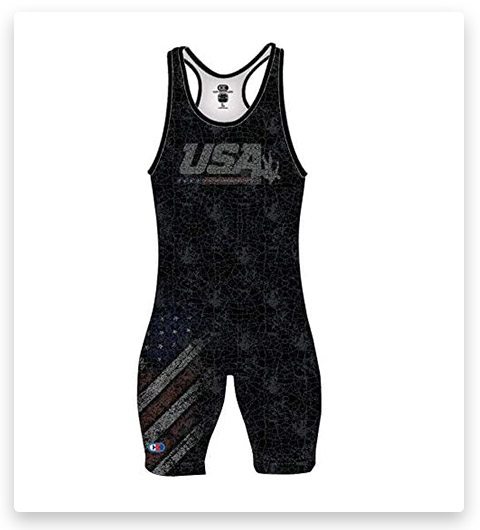 The Patriot USA Wrestling Sublimated Singlet