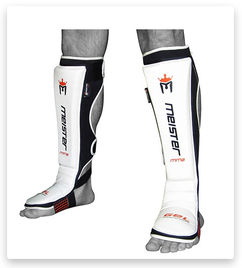 Meister EDGE Leather Instep Shin Guards