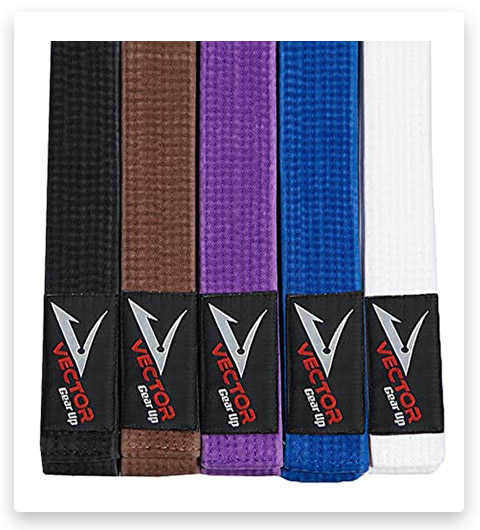 Vector Sports Cotton Brazilian Jiu-Jitsu Belt