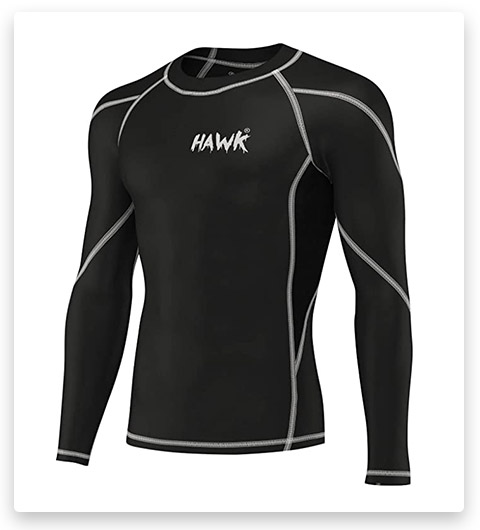 Hawk Sports Men's BJJ Rash Guard