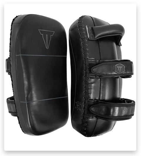 Throwdown Leather Curved MMA Kickboxing Thai Pads