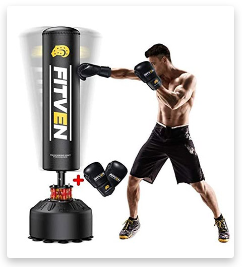 FITVEN Freestanding Punching Bag