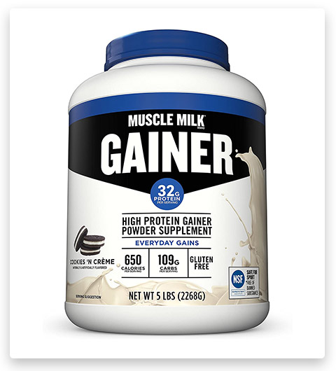 Muscle Milk Gainer Protein Powder, 32g Protein