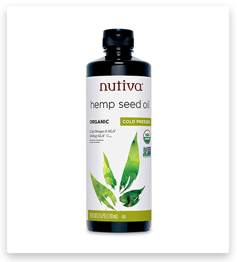 Nutiva Organic Cold-Pressed Unrefined Hemp Oil