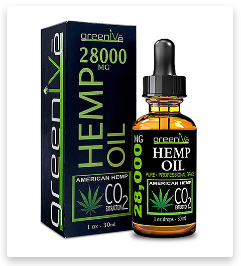 GreenIVe Hemp Oil with Vegan Omegas