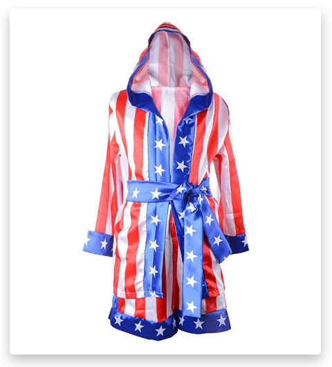 wofo American Flag Kids Boxing Robe